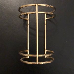 Wonder Woman style gold cuff
